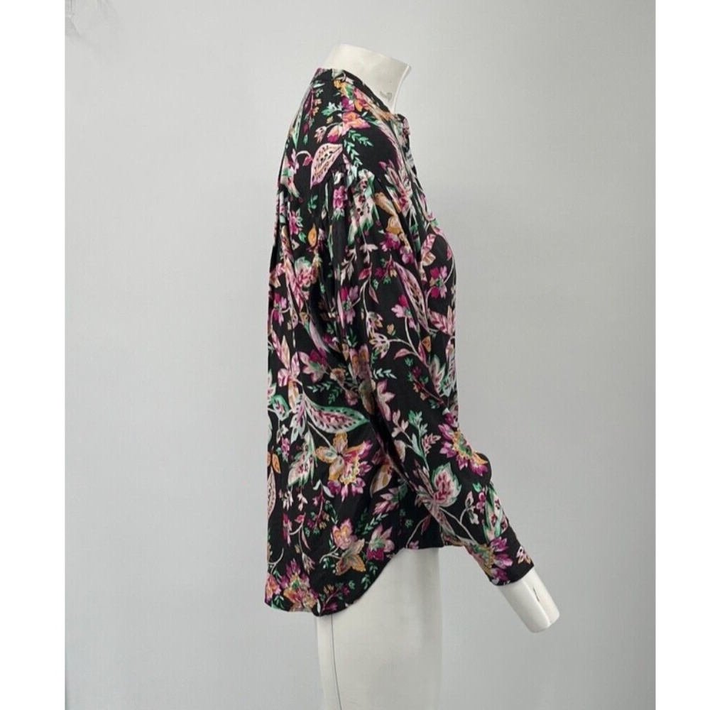 Isabel Etoile Marant Multicolored Floral Button D… - image 2